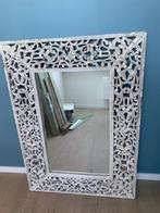 Spiegel met houten frame 105-75cm, Huis en Inrichting, Woonaccessoires | Spiegels, Ophalen, Gebruikt, 100 tot 150 cm, 75 tot 100 cm