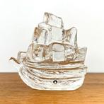 Pukeberg Sweden ZEILSCHIP paperweight nautic boot MidCentury, Antiek en Kunst, Ophalen of Verzenden