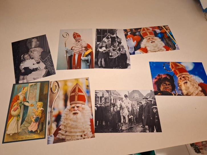 Verzameling oude sinterklaas foto's, Verzamelen, Foto's en Prenten, Zo goed als nieuw, Overige onderwerpen, Voor 1940, Ophalen of Verzenden