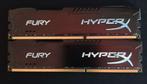 HyperX Fury Black DDR3 16GB, Computers en Software, RAM geheugen, Gebruikt, HyperX, DDR3, Ophalen of Verzenden