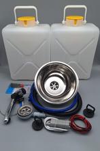 LUXE ROND RVS Wasbak SET voor Camper keukenblokje keukenblok, Verzenden, Nieuw, G.simonke@outlook.com, Kayersdijk 171 7332AS Apeldoorn