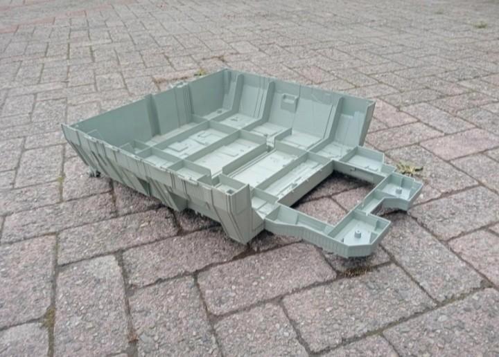 Gi joe gijoe defiant space shuttle paneel part 1987 vintage, Verzamelen, Speelgoed, Gebruikt, Ophalen of Verzenden