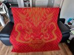 Gehaakte deken/plaid "Year of the Dragon". Draak., Ophalen of Verzenden, Zo goed als nieuw