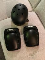 Helm (skate/step) en kniebeschermers, voor kind 10-15, Ophalen, Zo goed als nieuw, Kinderen, Bescherming