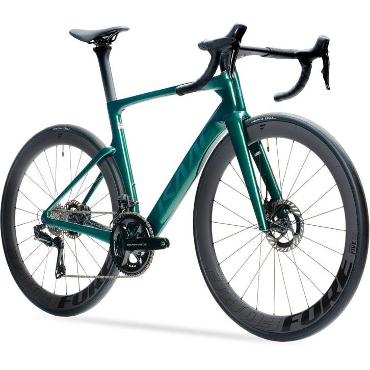Isaac Meson Shimano Ultegra Di2 2x12  NIEUW Jade Green, Fietsen en Brommers, Fietsen | Heren | Sportfietsen en Toerfietsen, Nieuw