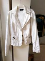 witte blazer promiss maat 40 zgan, Maat 42/44 (L), Ophalen of Verzenden, Wit, Zo goed als nieuw