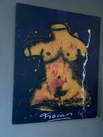 Fabian torso schilderij 80/100 kunst art, Ophalen of Verzenden