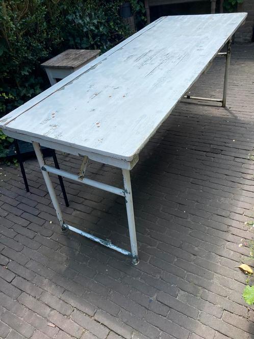 Legertafel inklapbaar tafel tuintafel, Antiek en Kunst, Curiosa en Brocante, Ophalen