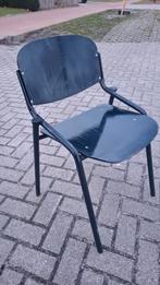 64 eromes vintage midcentury school industriële horeca stoel, Ophalen of Verzenden, Metaal, Vijf, Zes of meer stoelen