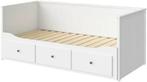 IKEA Hemnes Bedbank - Gebruikt maar nog super mooi!, Huis en Inrichting, Slaapkamer | Bedden, Ophalen, Verstelbaar, Eenpersoons