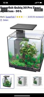 Superfish Aquarium 30 lt, Dieren en Toebehoren, Ophalen of Verzenden, Zo goed als nieuw