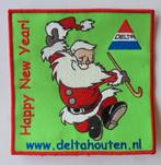 Grote relatie Badge patch HAPPY NEW YEAR Delta Houten., Verzenden, Nieuw