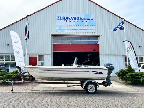 Consoleboot Bella 444 R + Yamaha 15 pk 4-takt., Watersport en Boten, Vis- en Consoleboten, Gebruikt, 10 tot 30 pk, 3 tot 6 meter