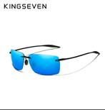 Kingseven TR90. Gepolariseerde blauwe spiegelende glazen., Overige merken, Zonnebril, Blauw, Nieuw