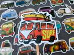 Surf Stickers Volkswagen Camper, Hobby en Vrije tijd, Stickers en Plaatjes, Ophalen of Verzenden
