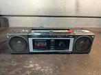 Vintage Aiwa W330 Boombox Double Cassette radio Circa 1980, Ophalen of Verzenden, Gebruikt, Radio