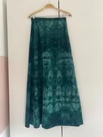 Mooie lange groene vintage rok 38, Maat 38/40 (M), Ophalen of Verzenden, Zo goed als nieuw, Onder de knie