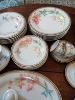 Hutschenreuter Colibri, Leonard Paris, prachtig servies >10, Ophalen, Zo goed als nieuw, Porselein, Overige stijlen