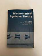 Olsder - Mathematical systems theory, Verzenden, Zo goed als nieuw, Olsder
