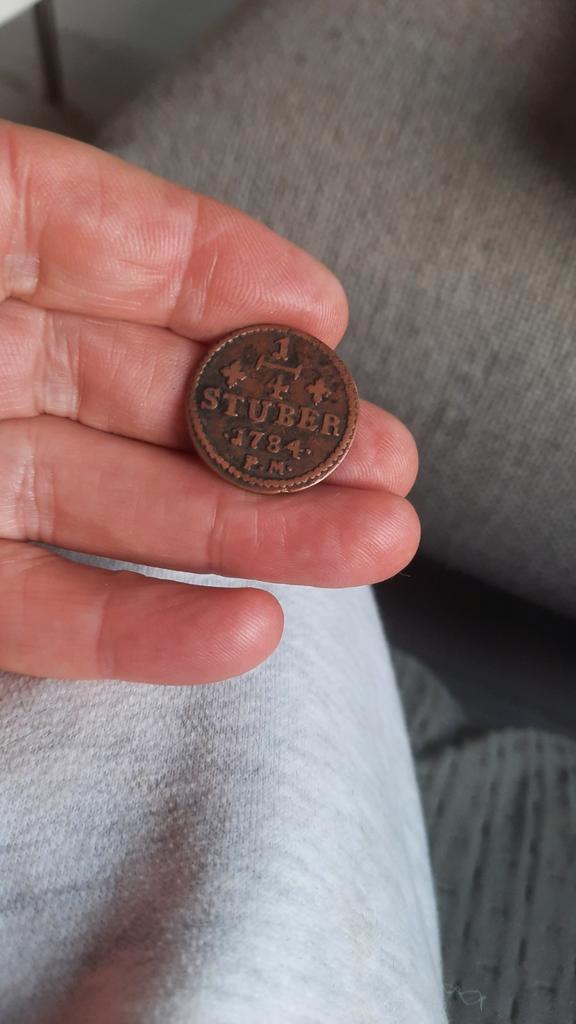 Oude 1 Stuber Munt - 1784, Postzegels en Munten, Munten | Nederland, Losse munt, Overige waardes, Vóór koninkrijk, Ophalen of Verzenden