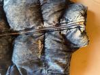 Daily Paper Limited Edition Denim Puffer Winterjas ~ Maat S, Kleding | Heren, Jassen | Winter, Blauw, Ophalen of Verzenden, Daily Paper