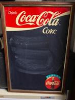 coca cola krijtbord reclame, Verzamelen, Ophalen of Verzenden, Gebruikt, Reclamebord