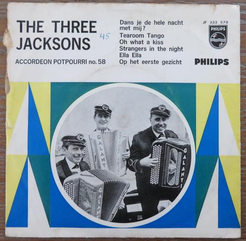 The Three Jacksons - Accordeon Potpourri no. 58, Cd's en Dvd's, Vinyl Singles, Gebruikt, Single, Wereldmuziek, Ophalen