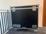 Flightcase - trolley op wielen - afm 119 x 59 x 125, Ophalen, Gebruikt