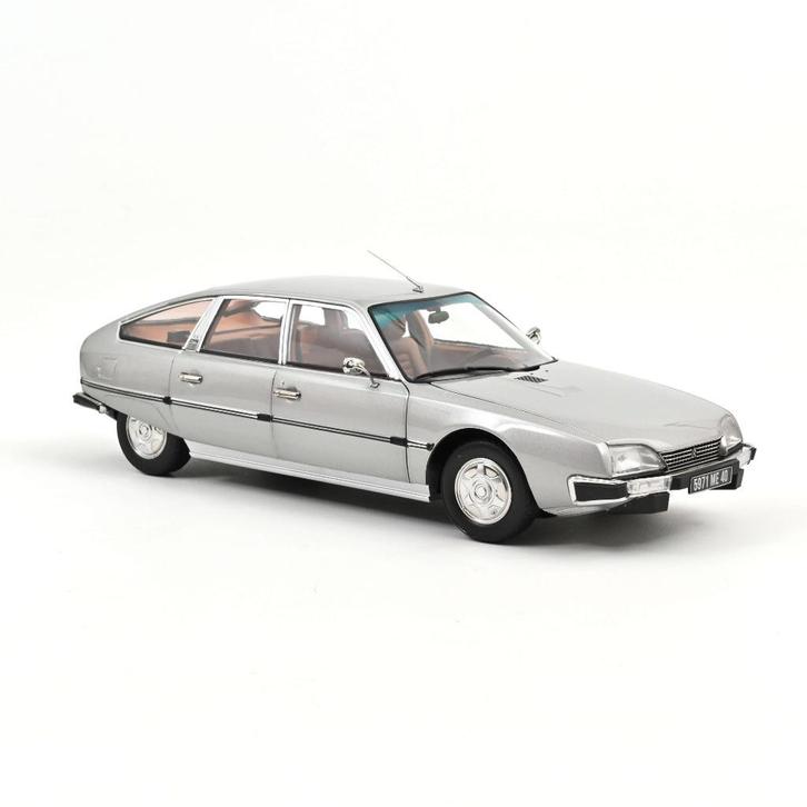 Citroen CX 2200 Pallas 1976 Grijs 1/18 NOREV Ref. 181810, Hobby en Vrije tijd, Modelauto's | 1:18, Nieuw, Auto, Norev, Verzenden