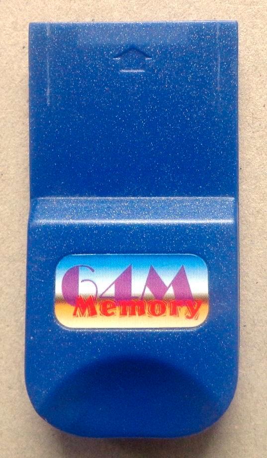 Memory Card 64 mb (1019 blocks) voor de Nintendo GameCube, Spelcomputers en Games, Games | Nintendo GameCube, Gebruikt, 1 speler