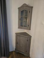 Prachtig antiek hoekkastje, Ophalen, 50 tot 100 cm, Zo goed als nieuw, Minder dan 100 cm