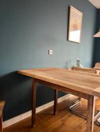 Vintage wooden table, Ophalen of Verzenden, Zo goed als nieuw, Rechthoekig, 50 tot 100 cm