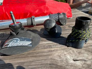 Surfspullen: Prolimit mastverlenger, mastvoet, Jobe shorty beschikbaar voor biedingen