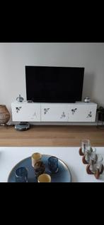 Tv meubel, Huis en Inrichting, Kasten | Televisiemeubels, Ophalen, 150 tot 200 cm, Zo goed als nieuw, Minder dan 100 cm