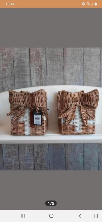 Nieuwe Rivièra Maison 2 stuks  Désir Candle Holders beschikbaar voor biedingen