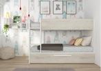 Jules stapelbed met slaaplade - 90x200 - Wit