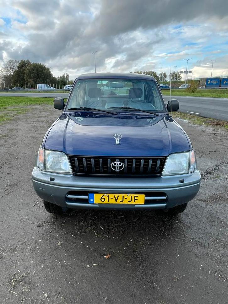 Toyota Land Cruiser 1999, Auto's, Bestelauto's, Particulier, 4x4, ABS, Airbags, Airconditioning, Bluetooth, Centrale vergrendeling