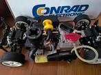Conrad chassis met 2,5cc race motor, Hobby en Vrije tijd, Modelbouw | Radiografisch | Auto's, Ophalen of Verzenden, Zo goed als nieuw