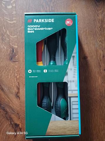 Parkside Schroevendraaierset 6-delig - Nieuw beschikbaar voor biedingen