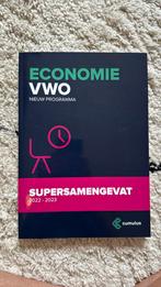 Economie Supersamengevat - VWO Eindexamen 2022-2023, VWO, Economie, Cumulus, Ophalen of Verzenden