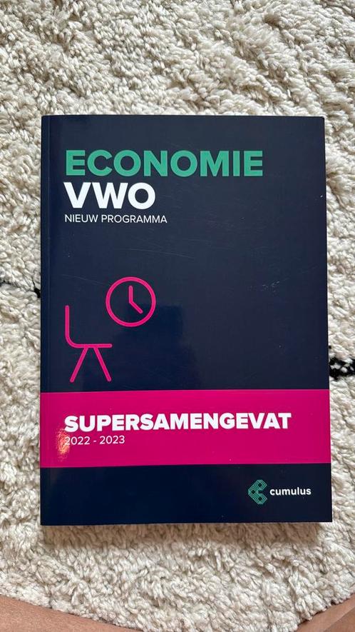 Economie Supersamengevat - VWO Eindexamen 2022-2023, Boeken, Schoolboeken, Zo goed als nieuw, Economie, VWO, Ophalen of Verzenden