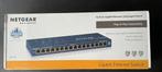 Netgear GS116 switch, Computers en Software, Netwerk switches, Ophalen of Verzenden, Nieuw
