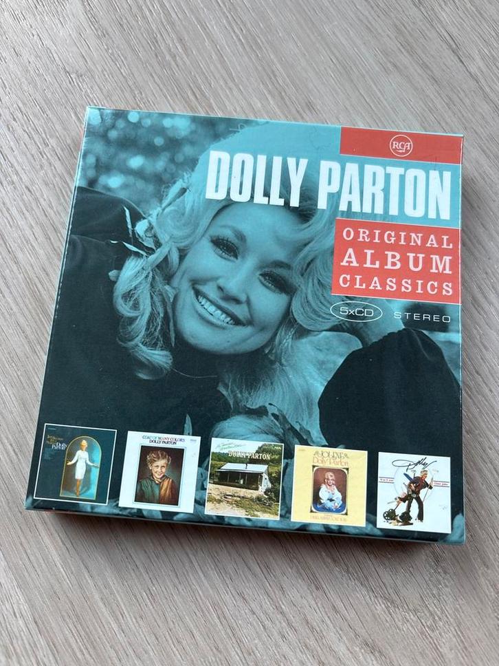 Dolly Parton 5x Album Classics CD Box, Cd's en Dvd's, Cd's | Country en Western, Zo goed als nieuw, Ophalen of Verzenden