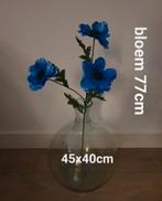 Grote glazen fles met bloem af te halen, Ophalen, Zo goed als nieuw