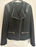 Marc Cain a-symmetrisch sluitende blazer, zwart, maat 5;, Ophalen of Verzenden, Zo goed als nieuw, Zwart