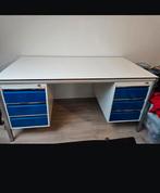Metalen bureau met 6 lades, Ophalen, Zo goed als nieuw