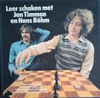 Leer schaken met Jan Timman en Hans Bohm. * Zie tekst., Een of twee spelers, Ophalen, Zo goed als nieuw