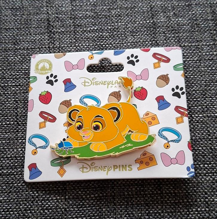 Simba De Leeuwenkoning pin - Disneyland Parijs (nieuw), Verzamelen, Speldjes, Pins en Buttons, Nieuw, Speldje of Pin, Ophalen of Verzenden