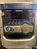 Sharp Stereoinstallatie 3-in-1, Ophalen of Verzenden, Gebruikt, Minder dan 60 watt, Front, Rear of Stereo speakers