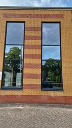 Aluminium kozijnen 2 stuks, Gebruikt, Raamkozijn, Aluminium, Inclusief glas